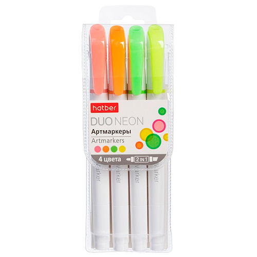 ����� ������������� 04�� HATBER "Duo NEON" 1-4��, �������., �������.,������ �������.