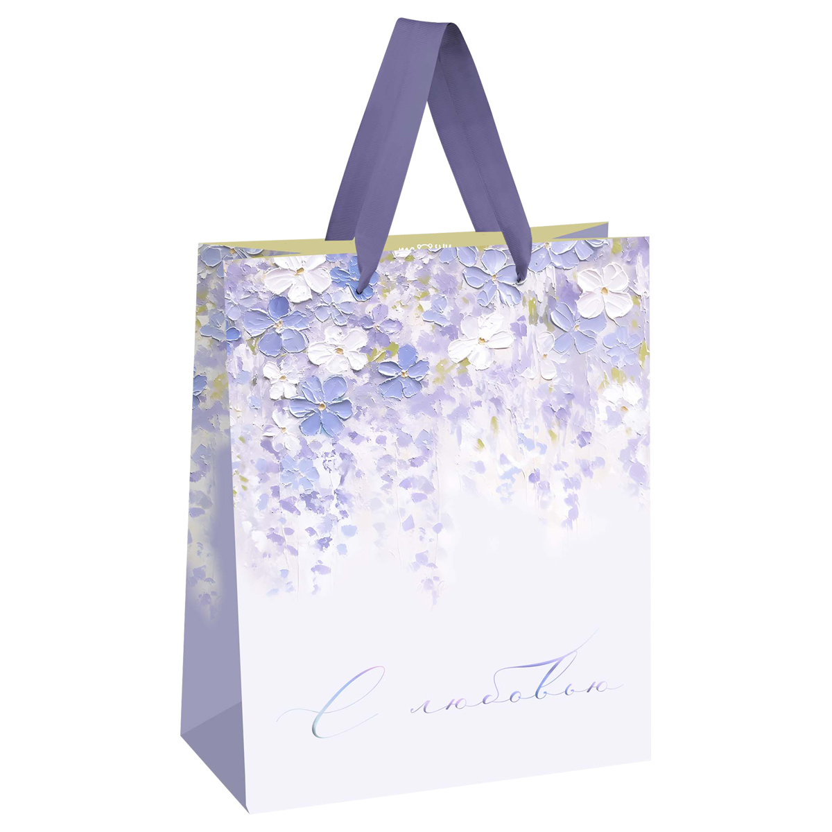 ����� ���������� 18*23*10�� MESHU "Purple flowers" ������� ���������