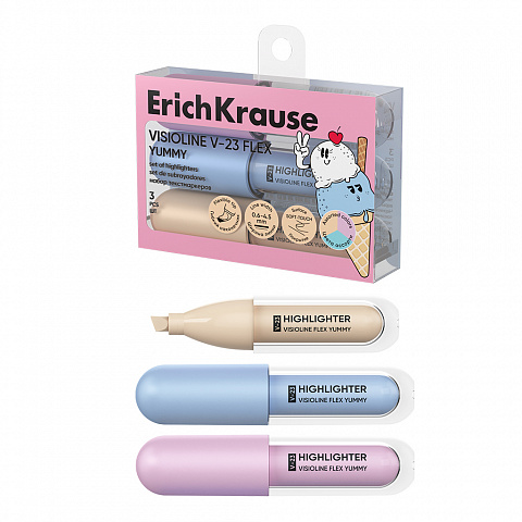 ����� ������������� 03��. ErichKrause� "Visioline V-23 Flex Yummy" � ������ ������������, ���� �����