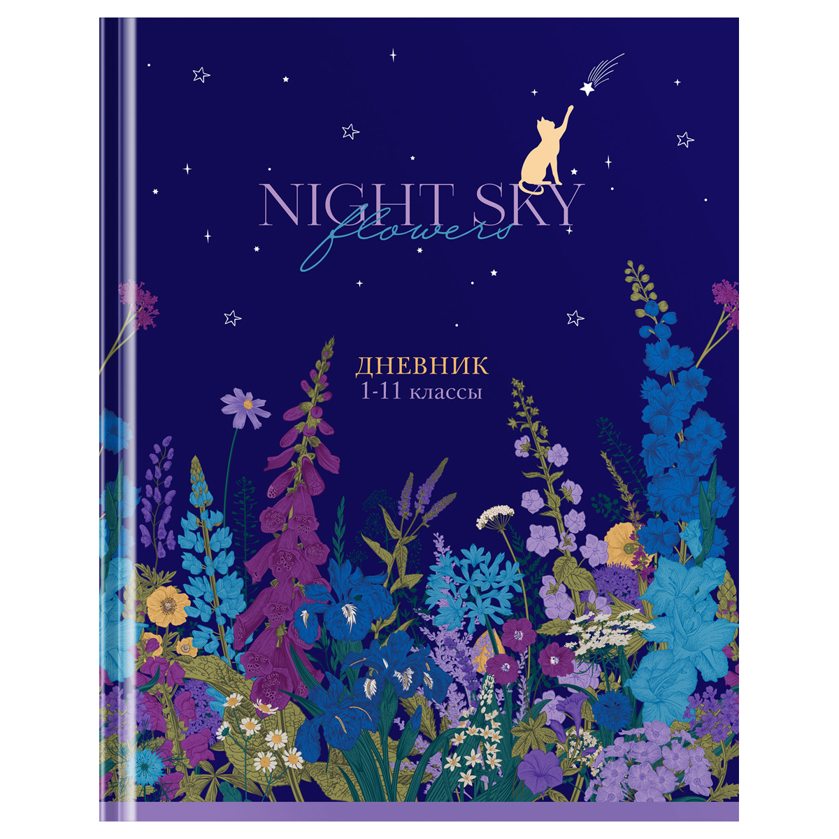 ������� 1-11 ��. 40�. (�������) BG "Night sky flowers" ����. ���.