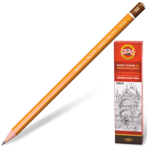 �������� �/�� KOH-I-NOOR "1500" 3B �/����.,�������.
