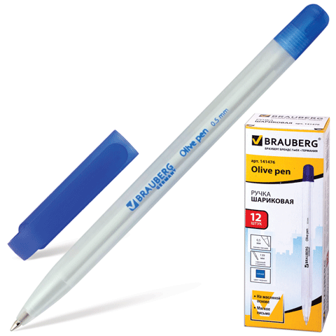 ����� ������. BRAUBERG "Olive Pen" ����� 0,5��.