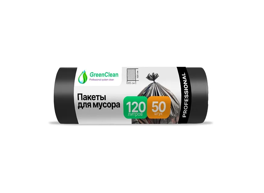 ����� �/������ 120�/50�� MIRPACK "GreenClean"PROFESSIONAL" ��� 12���,������ (8���/��)