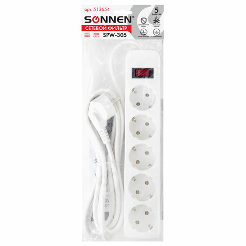 ������� ������ 5�/3� SONNEN SPW-305 �����,� ������.,10�, 220�