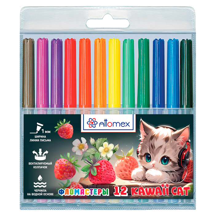 ���������� 12�� ATTOMEX "Kawaii Cat" ������. ��������
