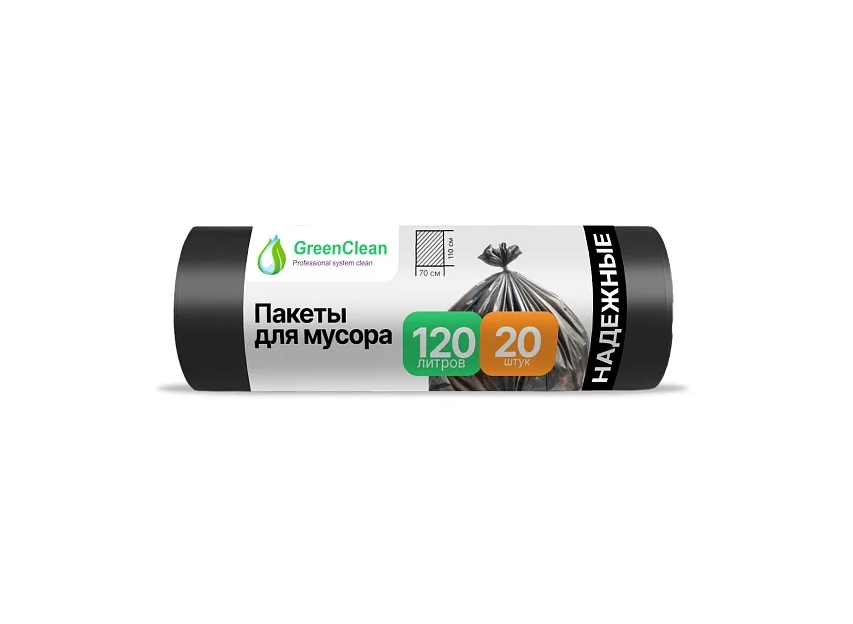 ����� �/������ 120�/10�� MIRPACK "GreenClean"��Ĩ����" ��� 30��� ������ (18���/��)