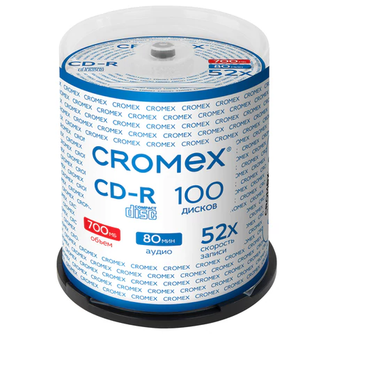 ����� CD-R  700 Mb 52x Cake Box, �������� 100 ��.