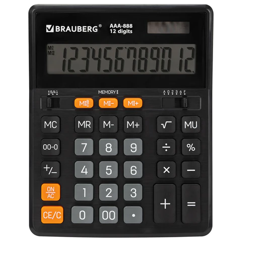 ����������� ���������� BRAUBERG AAA-888 12 ��������,������,������� ��������,12 ��������