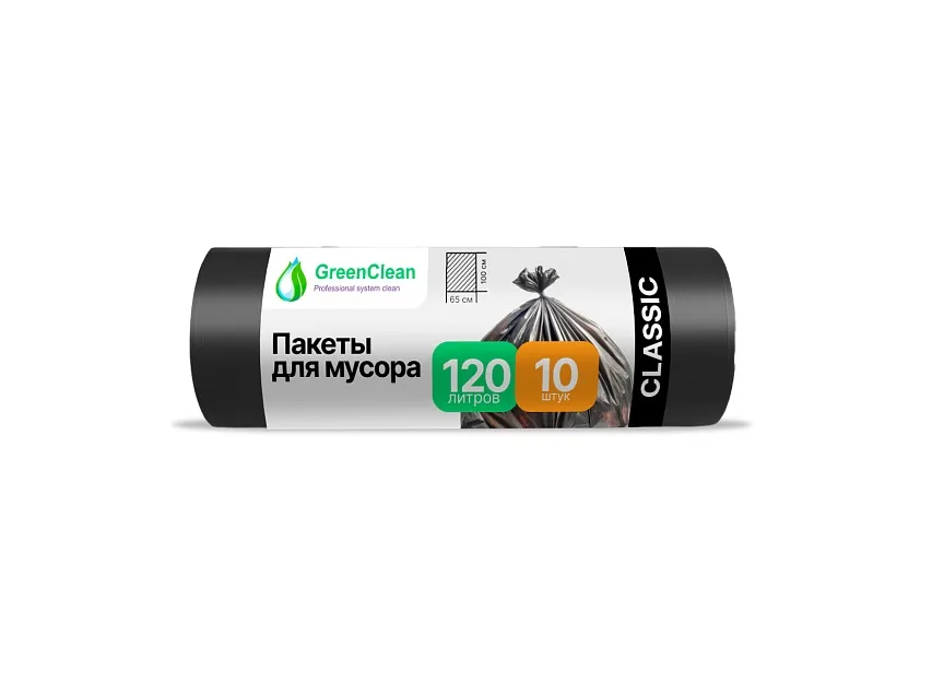����� �/������ 120�/10�� MIRPACK "GreenClean"CLASSIC" ��� 12��� ������ (40���/��)