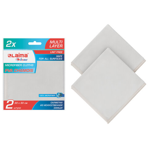 �������� ����� LAIMA "PVA CHAMOIS" 30*30�� (2��)