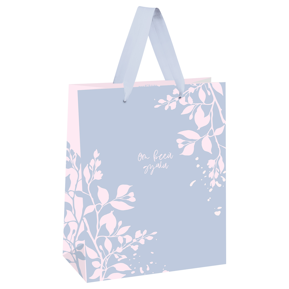 ����� ���������� 18*23*10�� MESHU "Pink twigs" ������� ���������