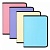 ����� �� ������ �4 ErichKrause� "Diagonal Pastel" 600���