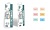 ����� ����������� ����� SKETCHMARKER Artist fine pen, Light Colors, 6��